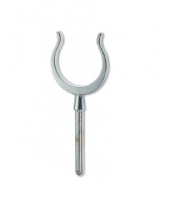 Scalmo in ottone cromato barca a remi, altezza 98 mm